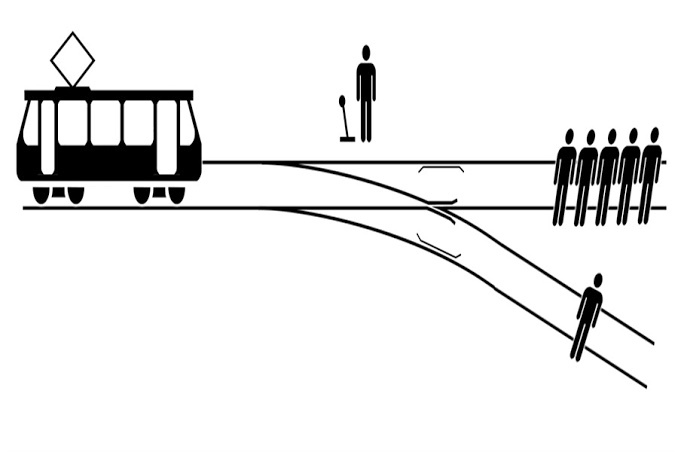 Tramvay ikilemi, siz olsanız bu durumda ne yapardınız?
