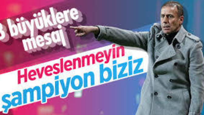 2021-2022 sezonu şampiyonu Trabzonspor old... Abdullah Avcı ile şampiyonluğa 1 puan kaldı! Ne düşünüyorsunuz?
