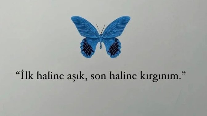 İnsan en çok sevdiğine kırılırmış ya, var mı kırıldığınız bir aşkınız?
