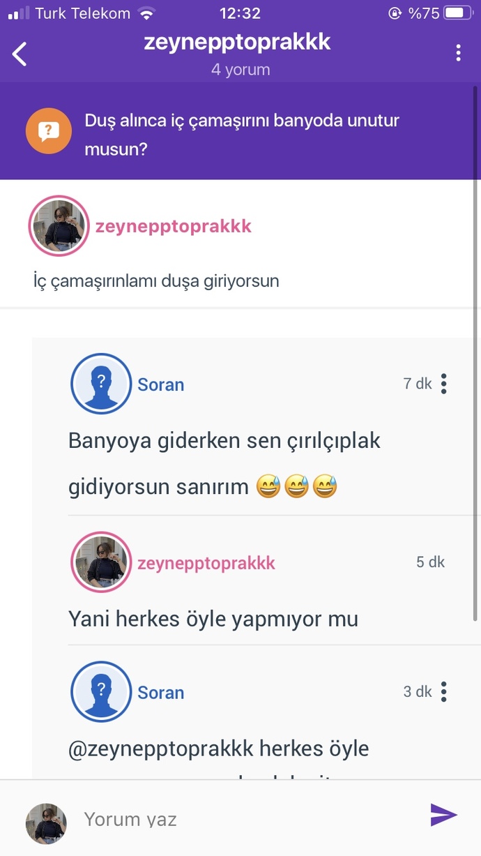 Duşa çamaşırla mı giriyorsunuz?