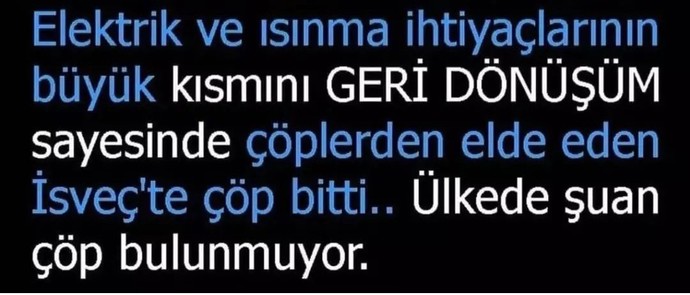 Geri dönüşüm uygulaması Türkiyede uygulanmalı mı sizce?