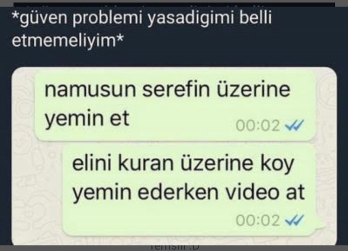 Karşı cinse ne kadar güveniyorsun?