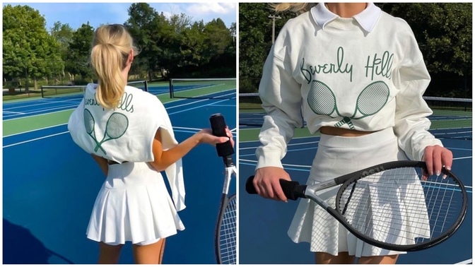 Tenis eteklerinin günlük kombinlerde kullanılması abartı mı olur?