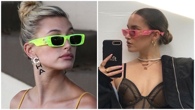 Neon gözlükler cool mu duruyor yoksa çocuk gözlüğü gibi mi?