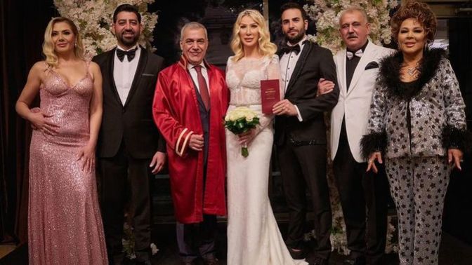 Seda Sayan ve Çağlar Ökten evlendi! Çifti birbirine yakıştırıyor musunuz?