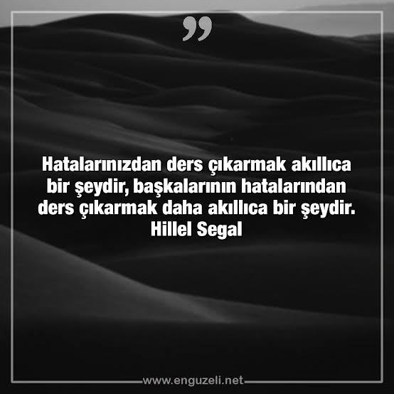 Hatalarınızdan kolay ders çıkarır mısınız, yoksa en dibi görünceye kadar umursamaz mısınız?