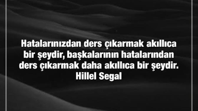 Hatalarınızdan kolay ders çıkarır mısınız, yoksa en dibi görünceye kadar umursamaz mısınız?