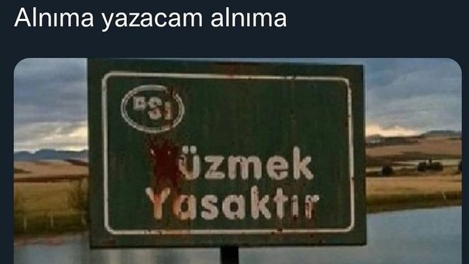 Alnınızda bir şey yazacak olsa ne olurdu?