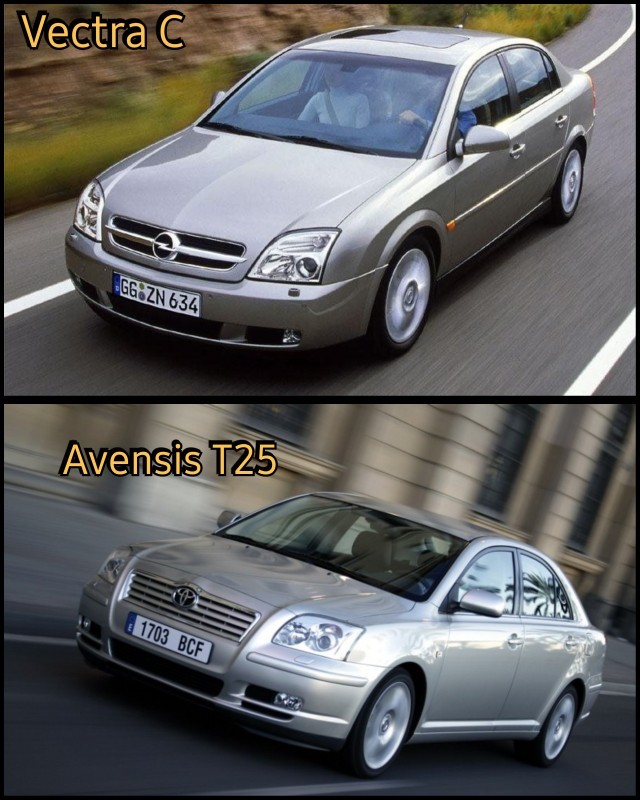 Opel Vectra C mi, Toyota Avensis T25 mi? Hangisi daha alınası seçenek, neden?