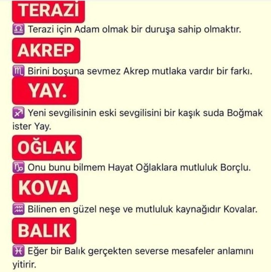 Senin burcun ne diyor peki?