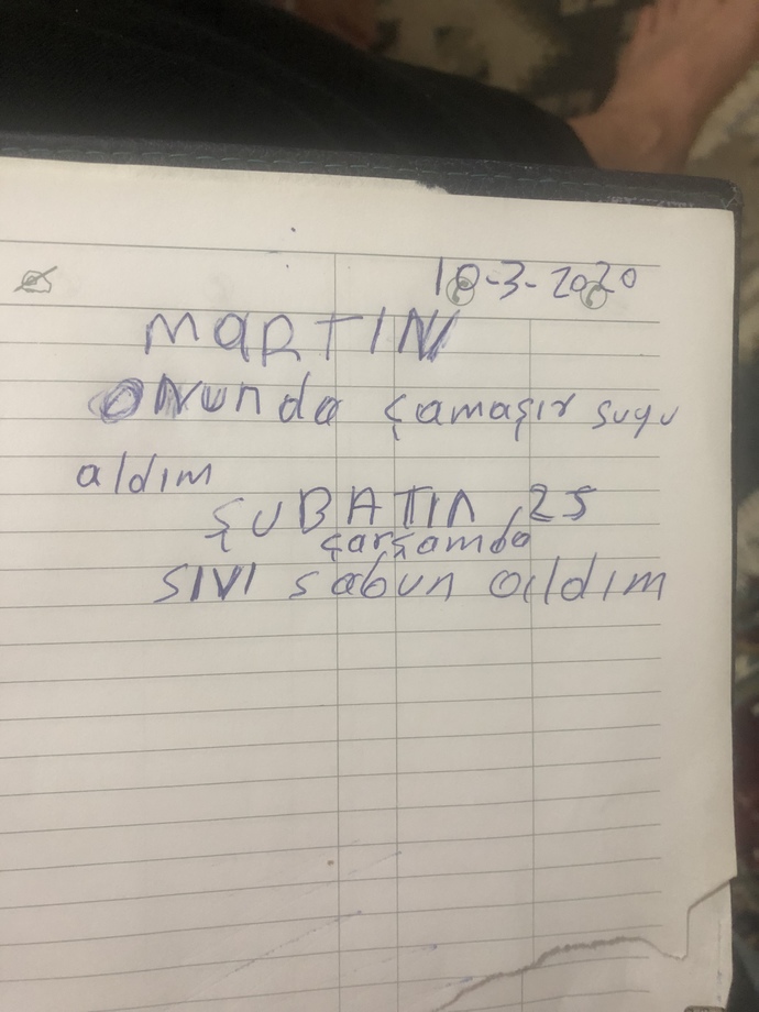 Annenizin not tuttuğu herhangi bir günlügüne denk geldiniz mi?