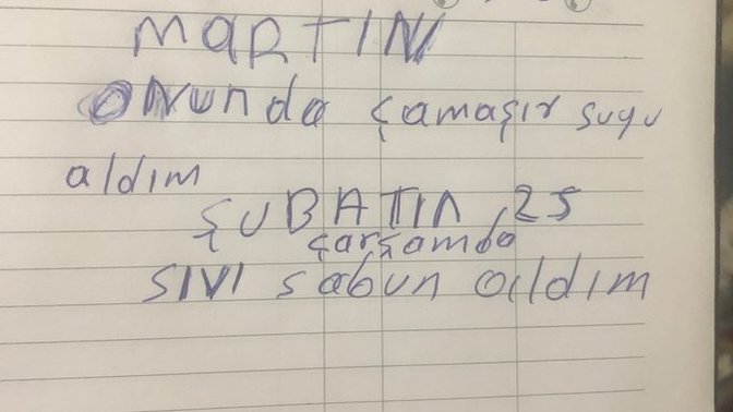Annenizin not tuttuğu herhangi bir günlügüne denk geldiniz mi?