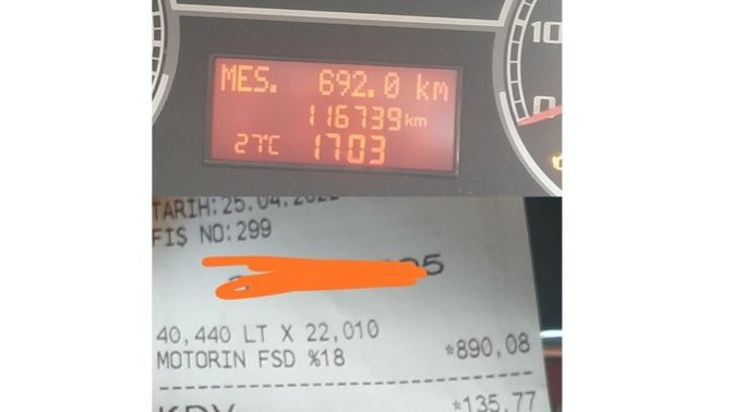 Aracım şehir içi nasıl yakmış?