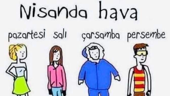 Nisan  ayındaki hava şartlarında mağdur oldunuz mu?