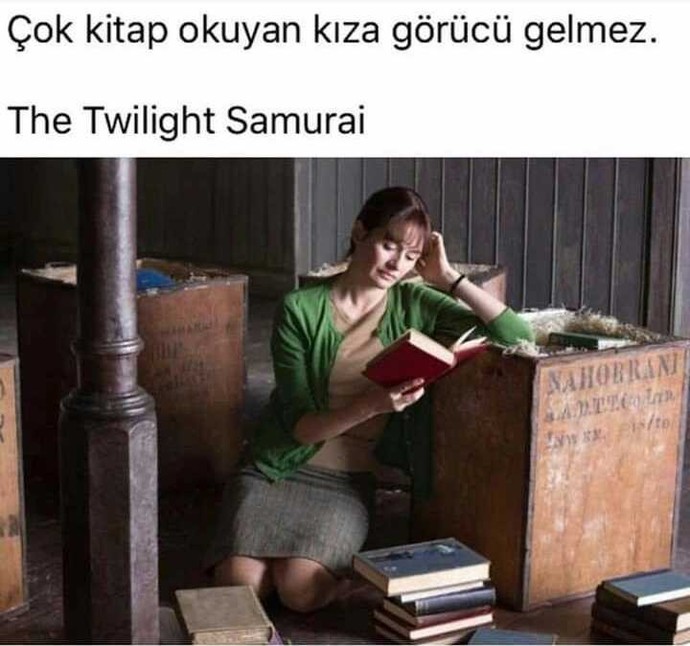 Çok kitap okuyan kıza görücü gelmez mi?