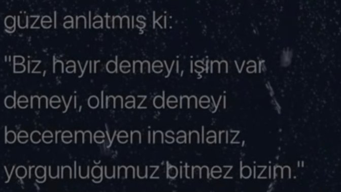 Yorgun olduğunuzu hissediyor musunuz?