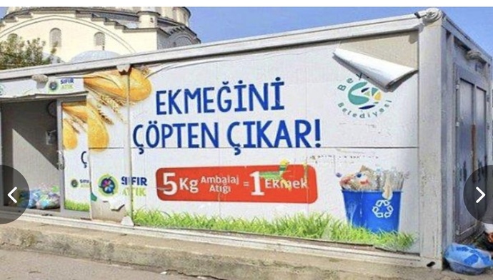 5 kg ambalaj atığına 1 ekmek! Nasıl kampanya?