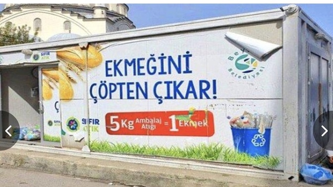 5 kg ambalaj atığına 1 ekmek! Nasıl kampanya?