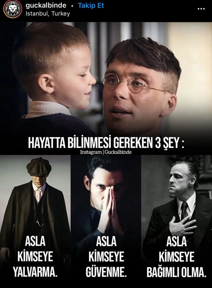 Yaranmak zorunda olduğun biri var mı?