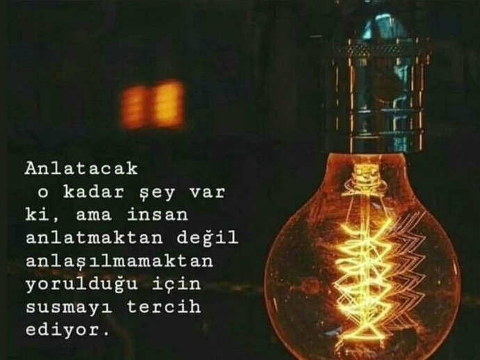 Sustuğunuz da duyan var mı?