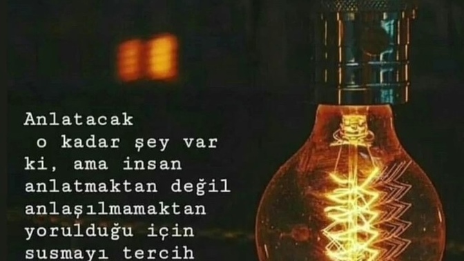 Sustuğunuz da duyan var mı?