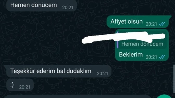 Döneceğim dedi fakat saat 12 oldu hala dönmedi sizce bir şey yazayım mı yoksa hiç bir şey yazmamalımıyım?