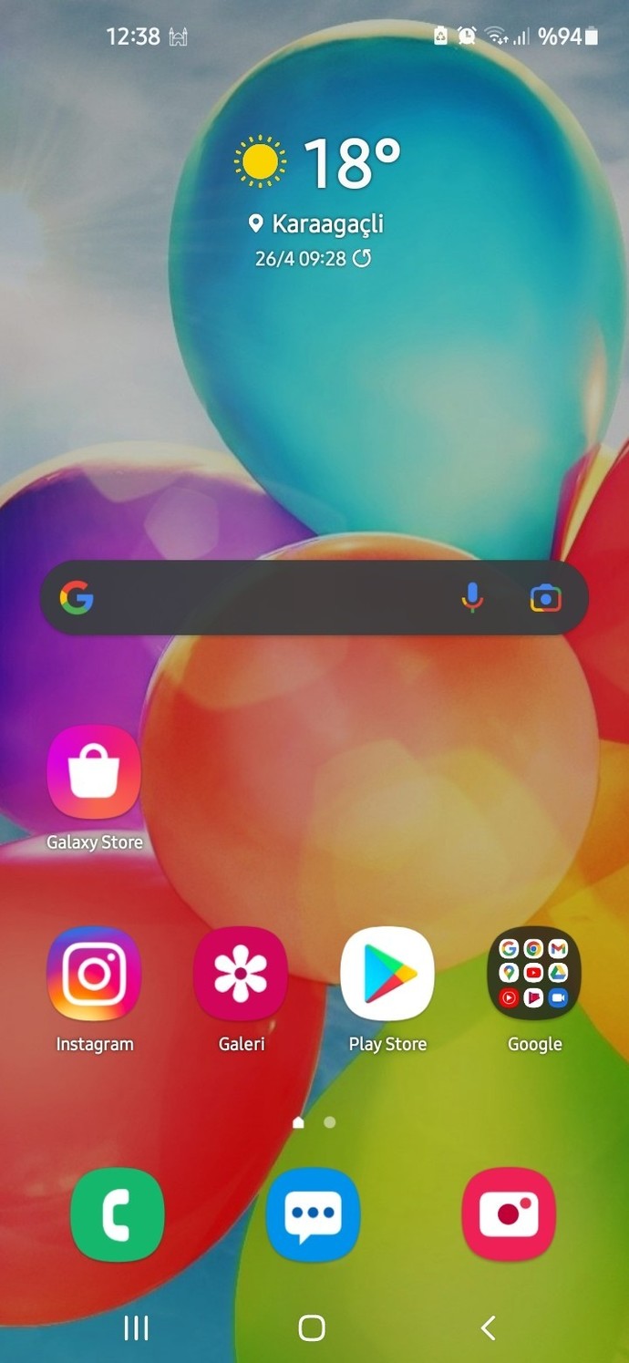 Telefonunuzun duvar kağıdında ne var?