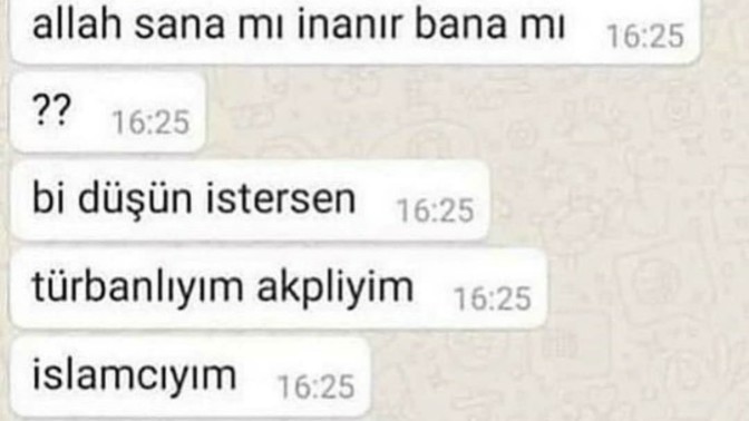 Sizce arkadaşım haklı mı?
