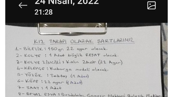 Kız tarafı isteklerini sizce abartmış mı?