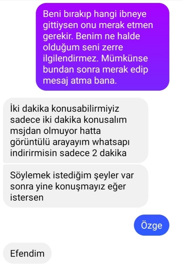 4 senelik ilişkimizi Soğudum diyerek bitiren kız arkadaşım pişman olduğunu söylüyor. Tepkim yerinde olmuş mu?