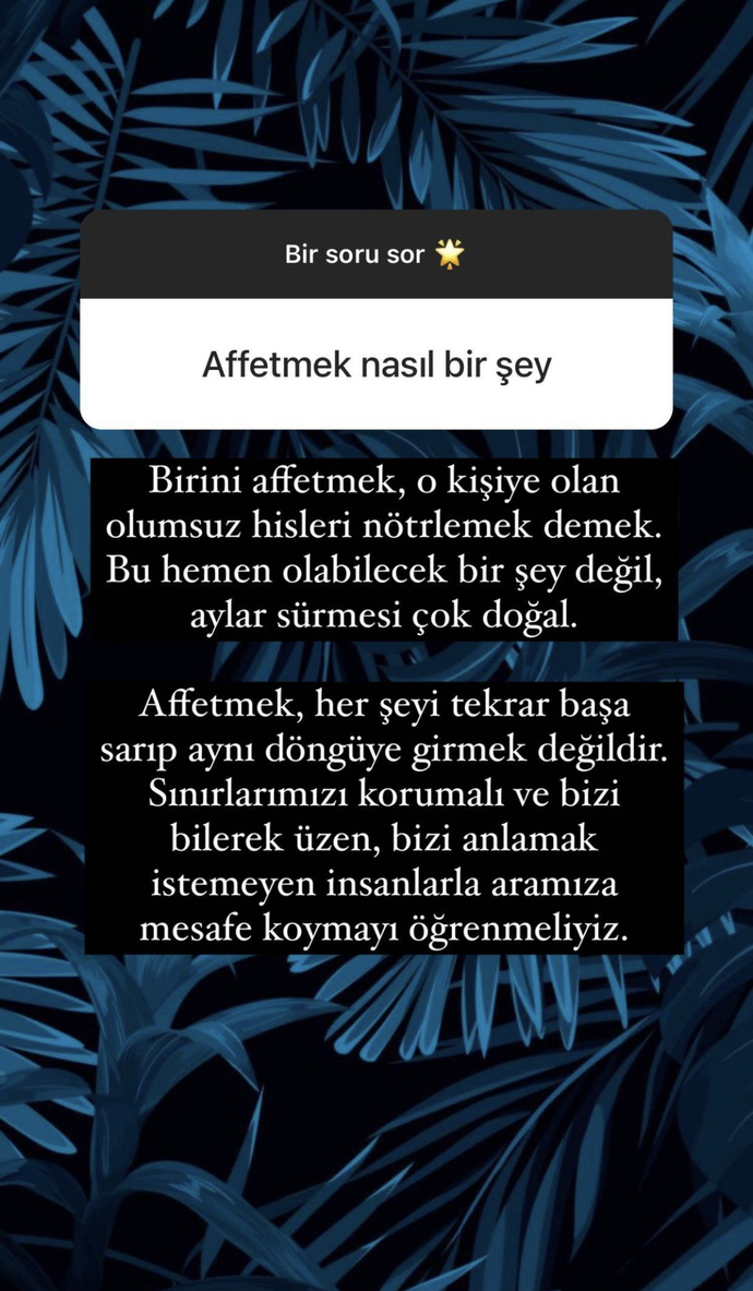 Affetmek nasıl bir şey sence?