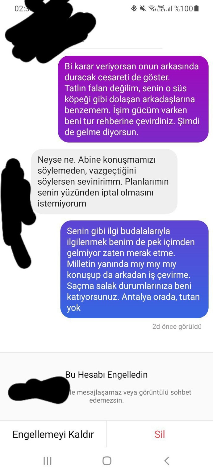 İnsanı canım yerine koyuyorlar. Haksız mıyım?