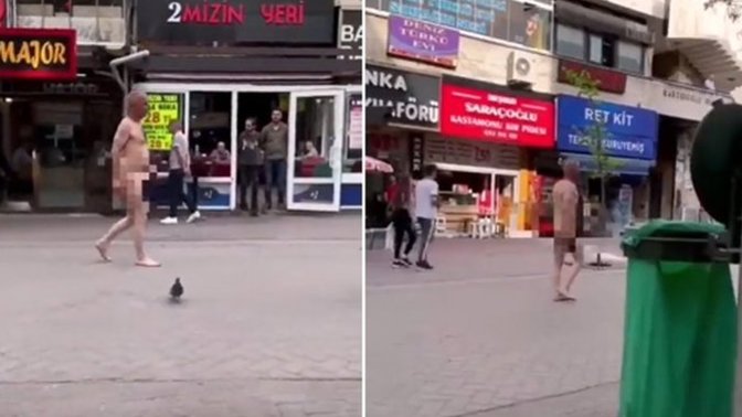 Ankara'da çıplak bir vatandaş yürüyüş yaptı! Olay hakkında ne düşünüyorsun?