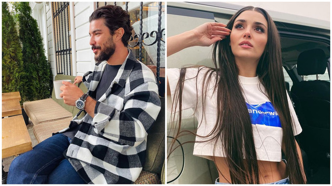 Hande Erçel, Kaan Yıldırım ile ilişkisi olduğunu doğruladı. Taze çifti yakıştırdınız mı?