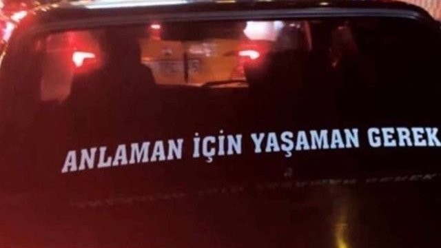 Araba arkası yazılarını sever misin😜?