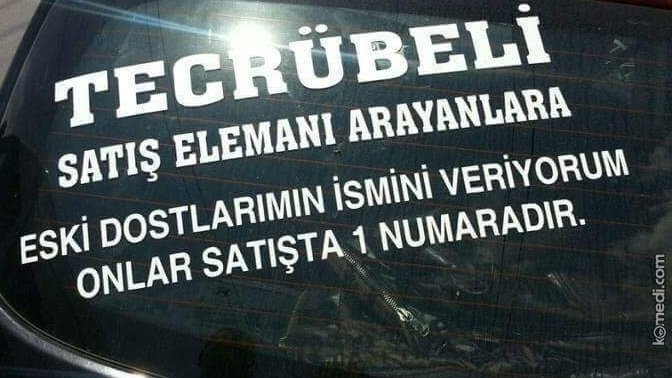 Araba arkası yazılarını sever misin😜?