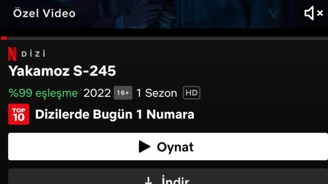 Yakamoz s-245 dizisine başlayan var mı?