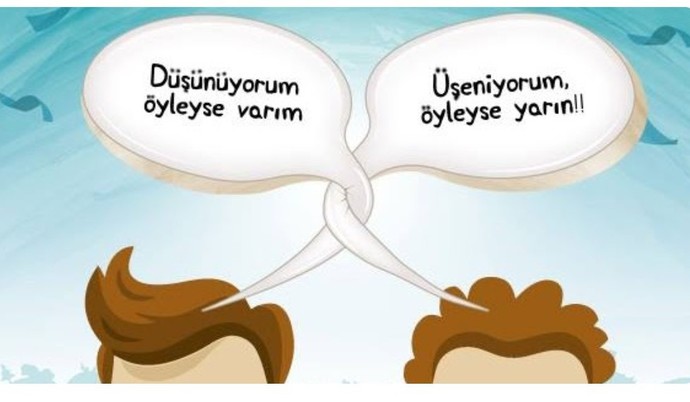 Ne kadar üşengeçsiniz?