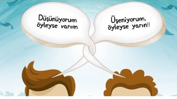 Ne kadar üşengeçsiniz?
