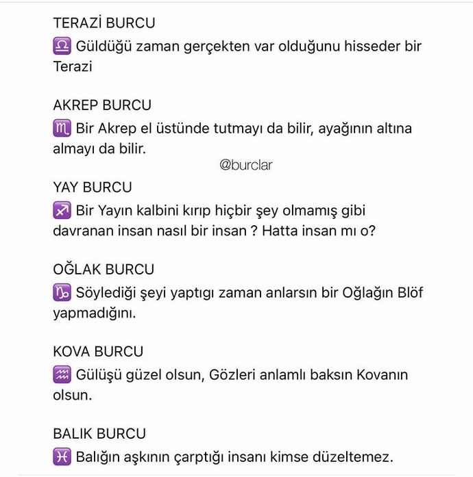 Burcunuz neler yapar?