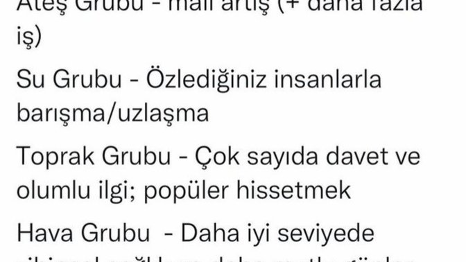 Burcunuzun grubu ne durumda?