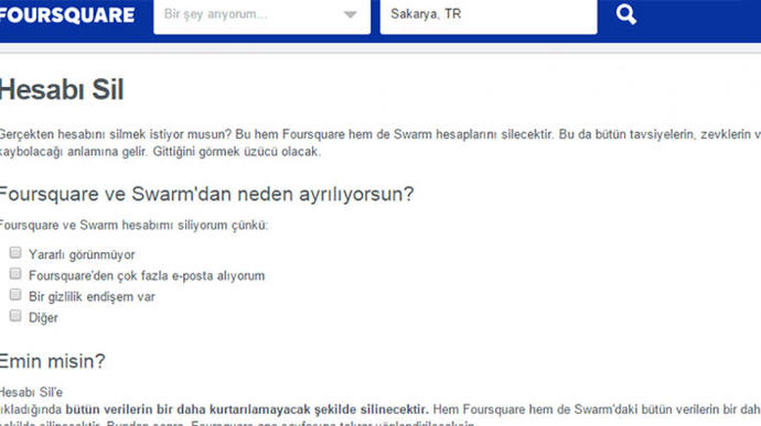 Swarm hesabını dondurma işlemi yapılır mı?