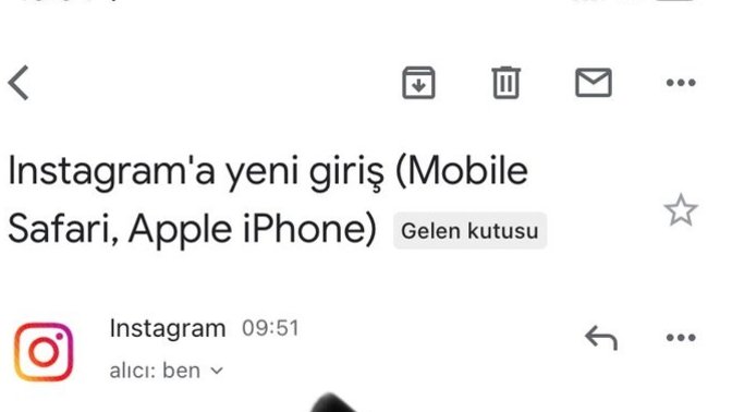 Instagram "yeni giriş" ne anlama geliyor?