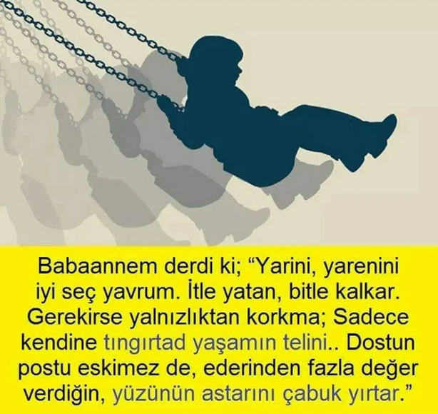 Öğüt vereniniz var mı?