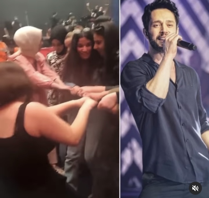 Murat Boz’un konserde terini sildiği havluyu kapma kavgasında 1 kişi yaralanarak hastaneye kaldırıldı. Bu ne şimdi😃?