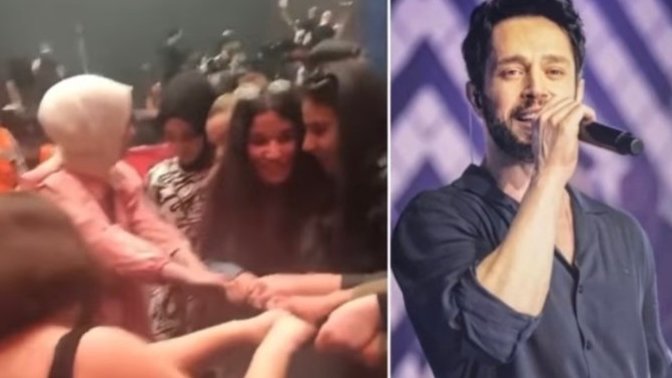 Murat Boz’un konserde terini sildiği havluyu kapma kavgasında 1 kişi yaralanarak hastaneye kaldırıldı. Bu ne şimdi😃?