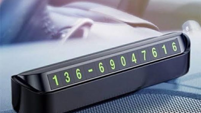 Aracınızda telefon numaranız yazar mı?