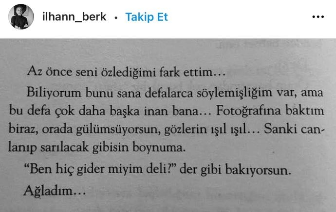 Manidar bir söz bırakır mısınız, bana, geceye ya da kime isterseniz ona?
