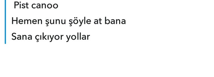 Telefonunuza en son gelen mesajda ne yazıyordu?