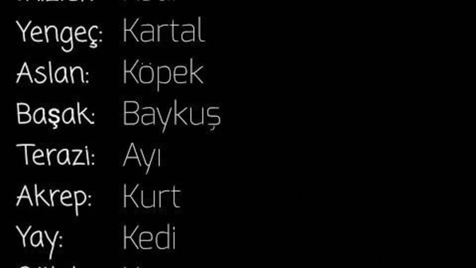 Burcuna göre hangi hayvansın?